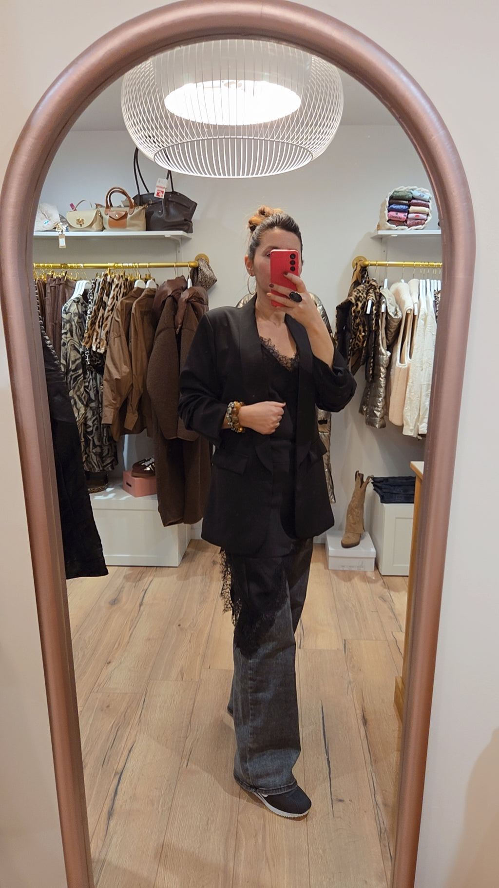 Top long asymetrique