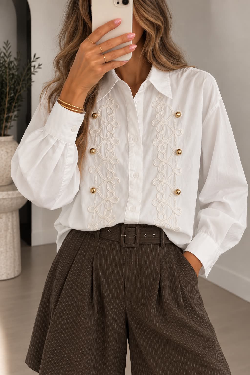 Chemise rosa