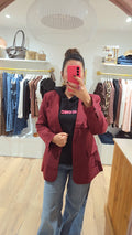 Blazer Bordeaux