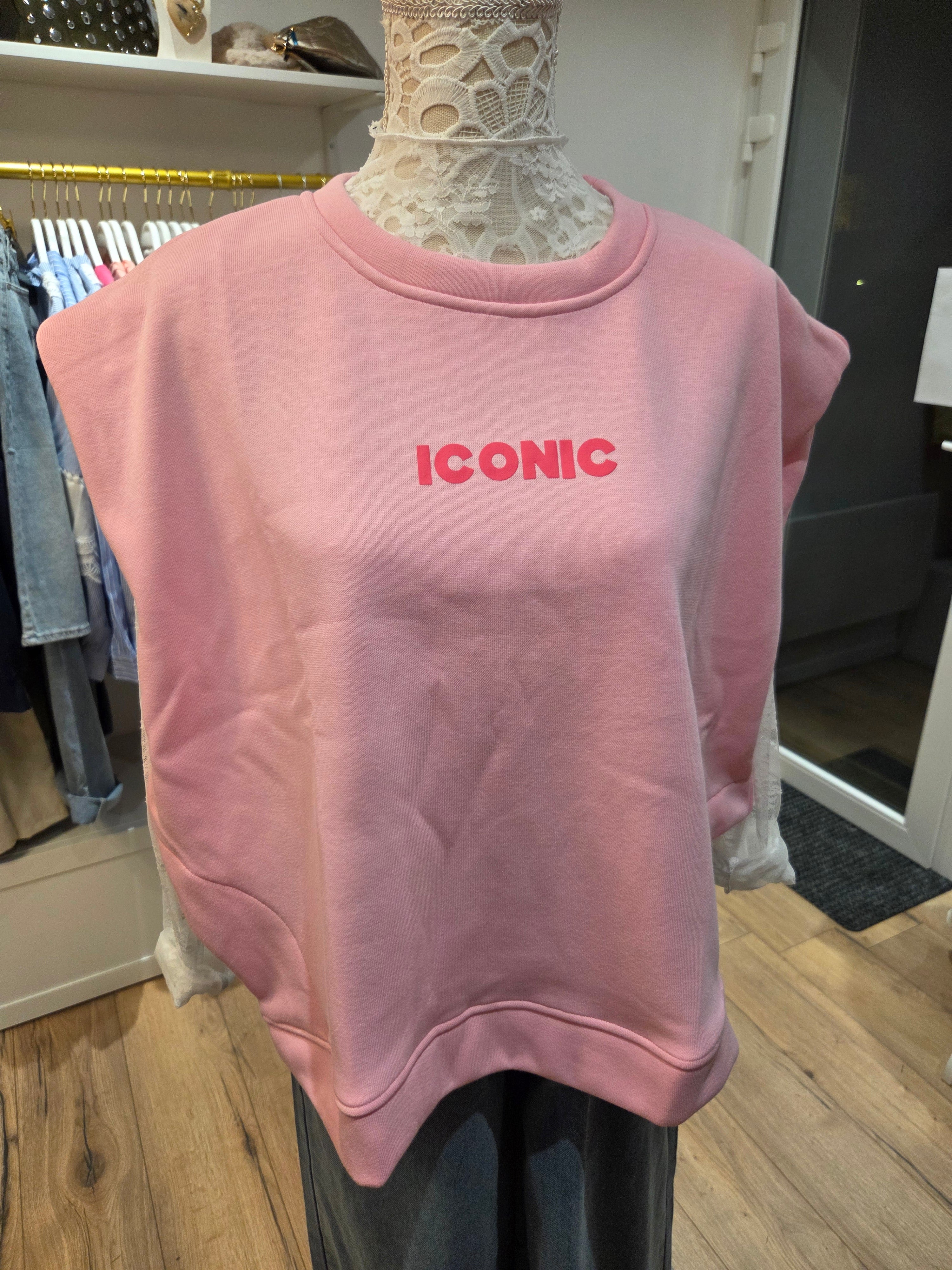 Pull sans manche iconic