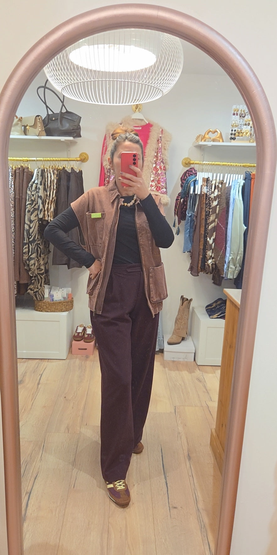 Veste jeans sans manche